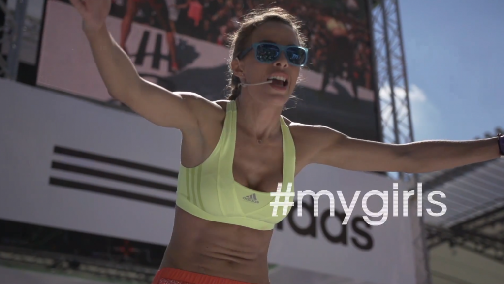 Adidas #mygirls Bicie rekordu guinessa z Ewą Chodakowską